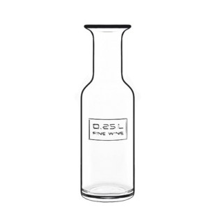 OPTIMA CARAFFA VINO cl. 25  - 1222025 | Novalberghiera