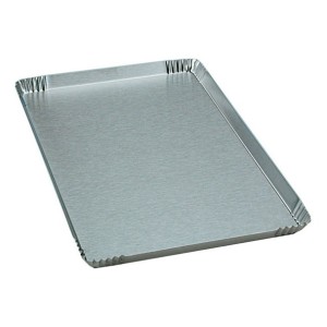 VASSOIO VETRINA INOX 37x24  - 1250037 | Novalberghiera