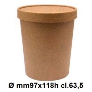 N.25 CONT.ZUPPE C/COP.ml.635  - 1394001 | Novalberghiera