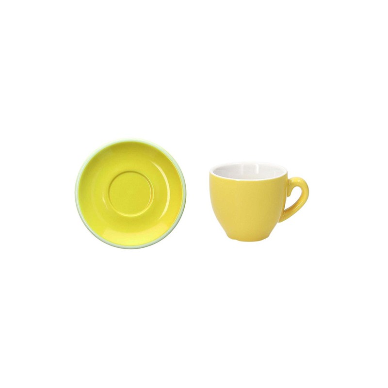 TAZZA CAFFE C/P GIALLO cl.8  - 1404040 | Novalberghiera