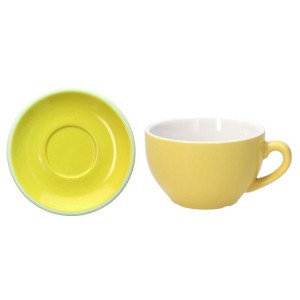 TAZZA COLAZ.C/P GIALLO cl.34