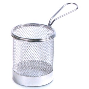 CESTINO FILO INOX Øcm 9