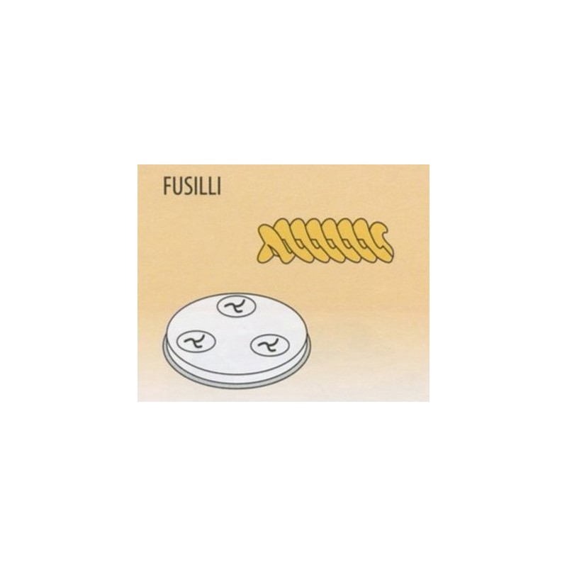 TRAFILA FUSILLI x 2,5-4  - 1432007 | Novalberghiera