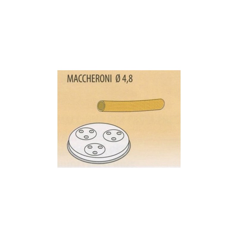 TRAFILA MACCHERONI Ø4,8 x 2,5-4  - 1432013 | Novalberghiera