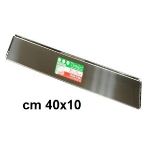 VASS.PAST.INOX cm 40x10  - 1637004 | Novalberghiera