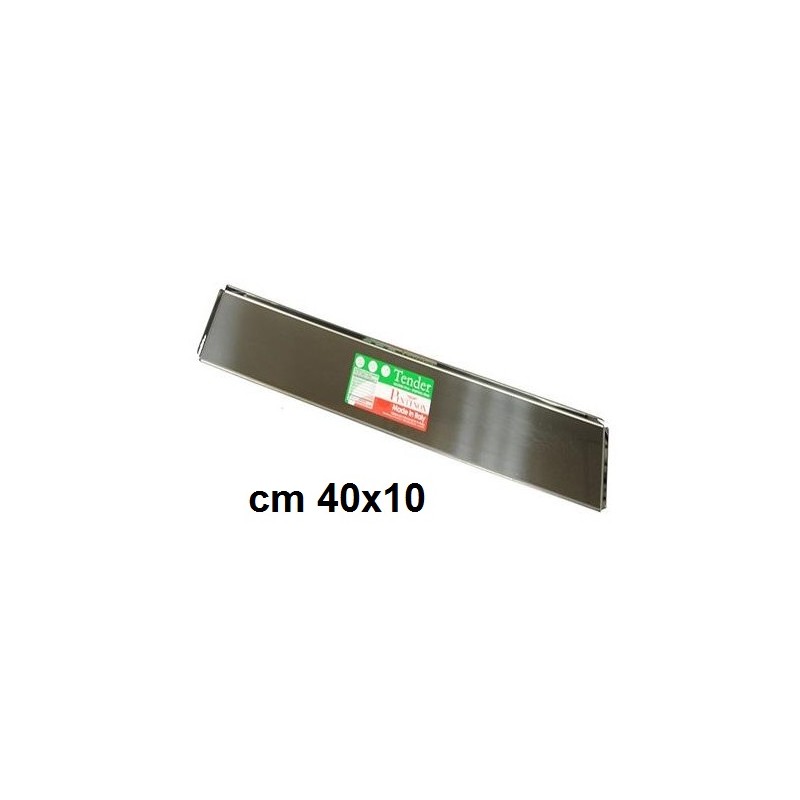 VASS.PAST.INOX cm 40x10  - 1637004 | Novalberghiera