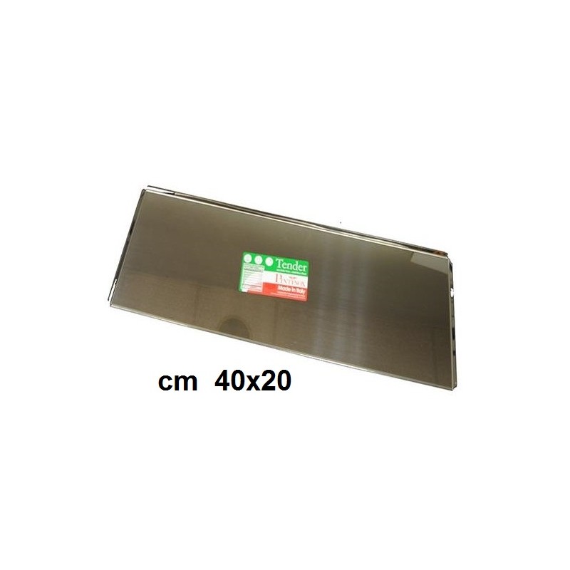 VASS.PAST.INOX cm 40x20  - 1637005 | Novalberghiera