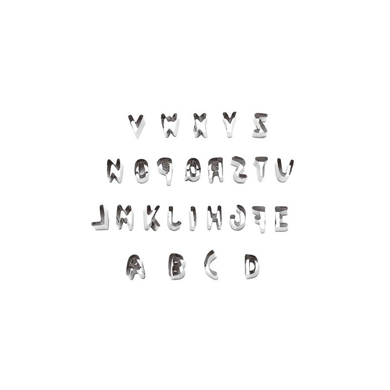 TAGLIA PASTA ALFABETO Pz 26x2h  - 2045001 | Novalberghiera