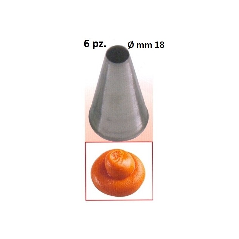 N.6 BOCCHETTE mm 18  - 2076118 | Novalberghiera