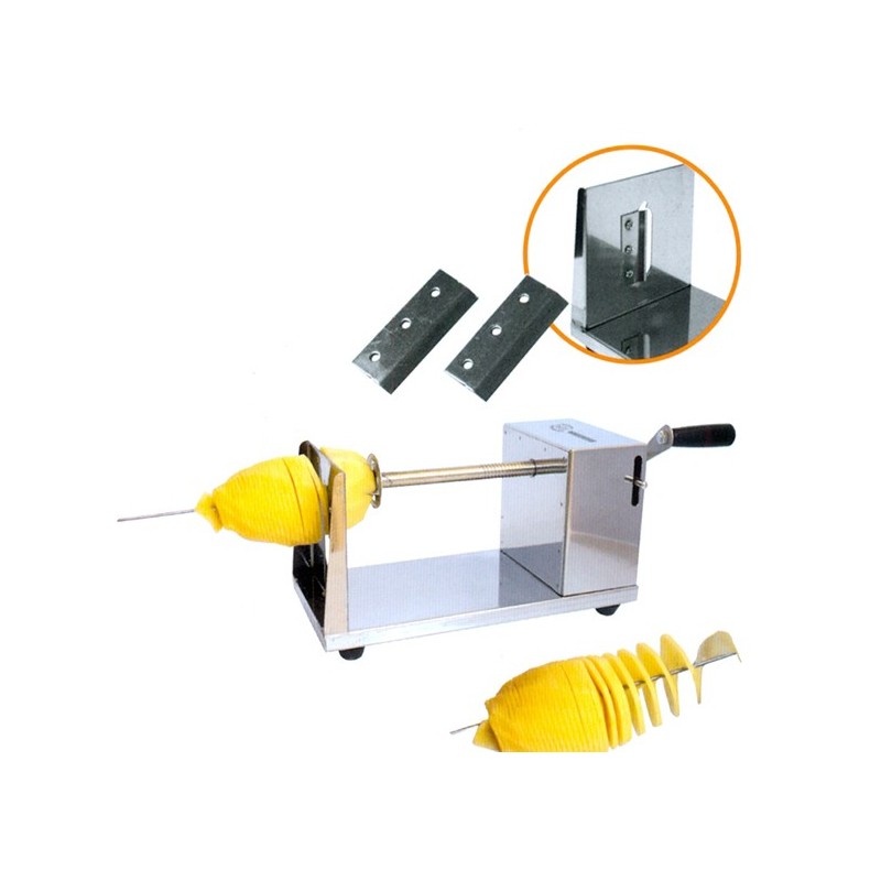 TAGLIAPATATE SPIRAL INOX  - 2120004 | Novalberghiera