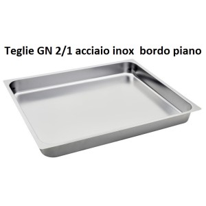 TEGLIA INOX GN 2/1  - 3078999 | Novalberghiera