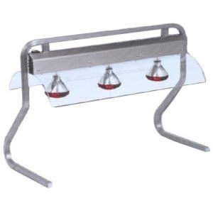 SCALDAPIATTI 3LAMP.-INFRA3/1AL  - 3251031 | Novalberghiera