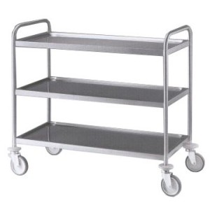 CARR.INOX 3P Mli 109x59x96h  - 3486103 | Novalberghiera