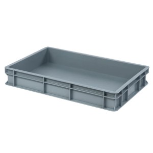 CASSA TRASPORTO GRIGIA 60x40x10h  - 3699110 | Novalberghiera