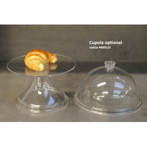 ALZATA PLEXI Øcm 24x14h  - 4669024 | Novalberghiera