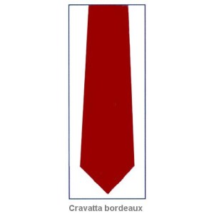 CRAVATTA BORDEAUX -115103
