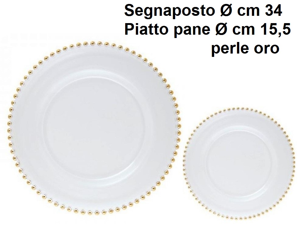 Sottopiatto segnaposto