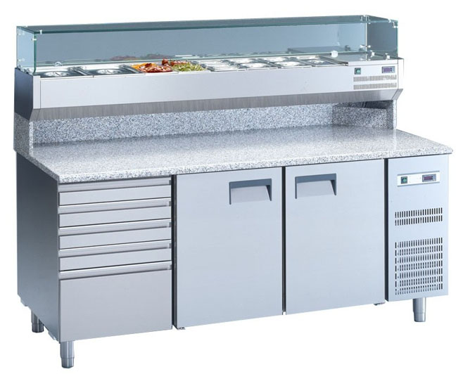 BANCO PIZZA GEMM cm 200 -EC/20|Novalberghiera