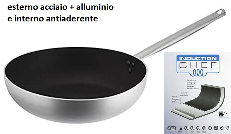 Pentole alluminio + antiaderente