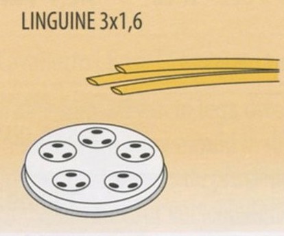 TRAFILA LINGUINE 3x1,6 x 2,5-4|Novalberghiera