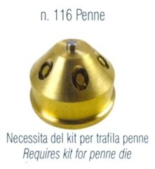 TRAFILA PENNE+KIT n.116|Novalberghiera