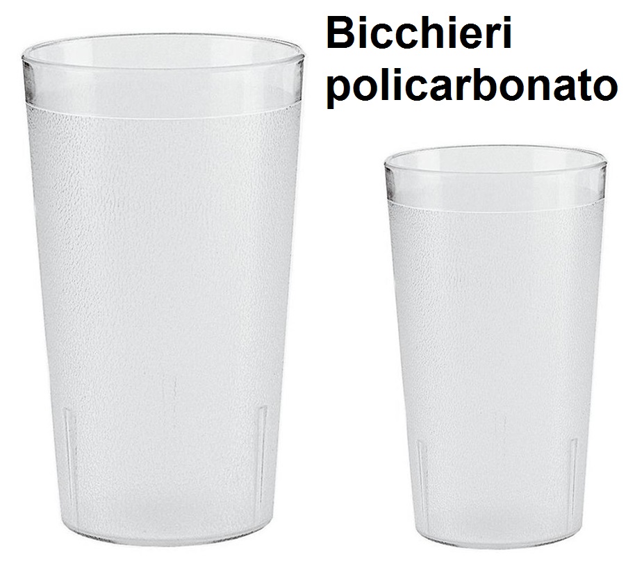 Bicchieri e calici policarbonato