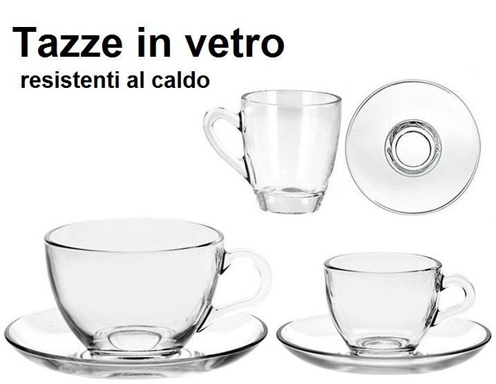 Tazza di vetro di base