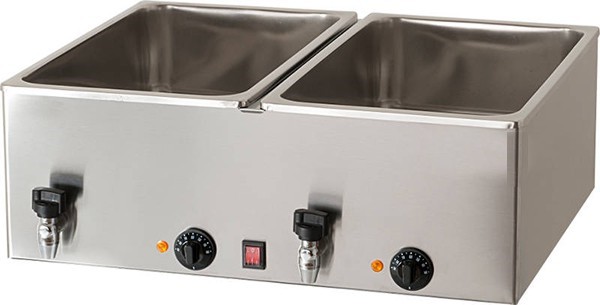 BAGNOMARIA 2V.INOX 1/1 GN|Novalberghiera
