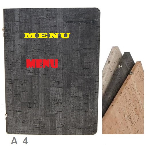 MENU A4 EFF/SUGHERO NE.|Novalberghiera