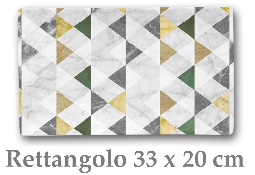 TRIANG PIATTO RETT. cm 33x20|Novalberghiera