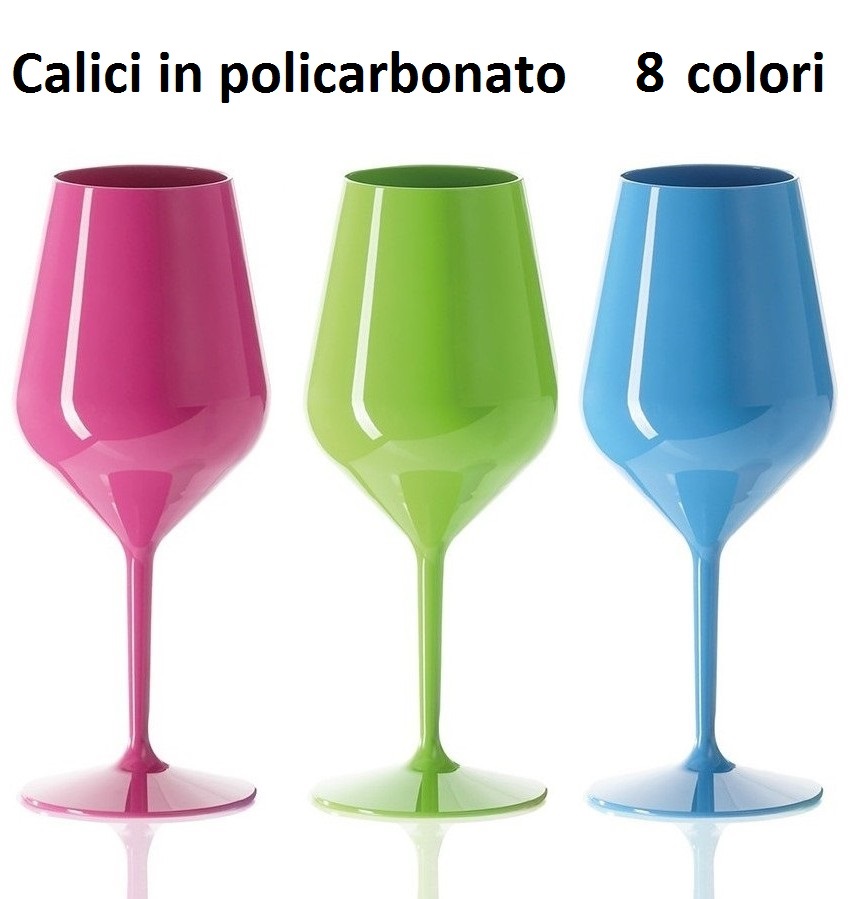 Bicchieri e calici policarbonato