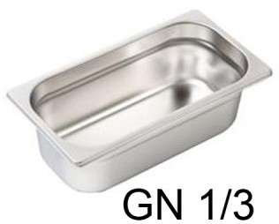 Vasche GN inox e alluminio