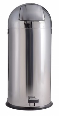 CONT.PUSH PEDALE INOX Ø35x70h|Novalberghiera
