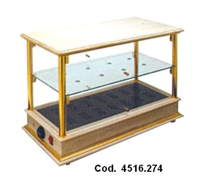 VETRINA 2P/caldi AA 74x35x46h-VR742AA|Novalberghiera