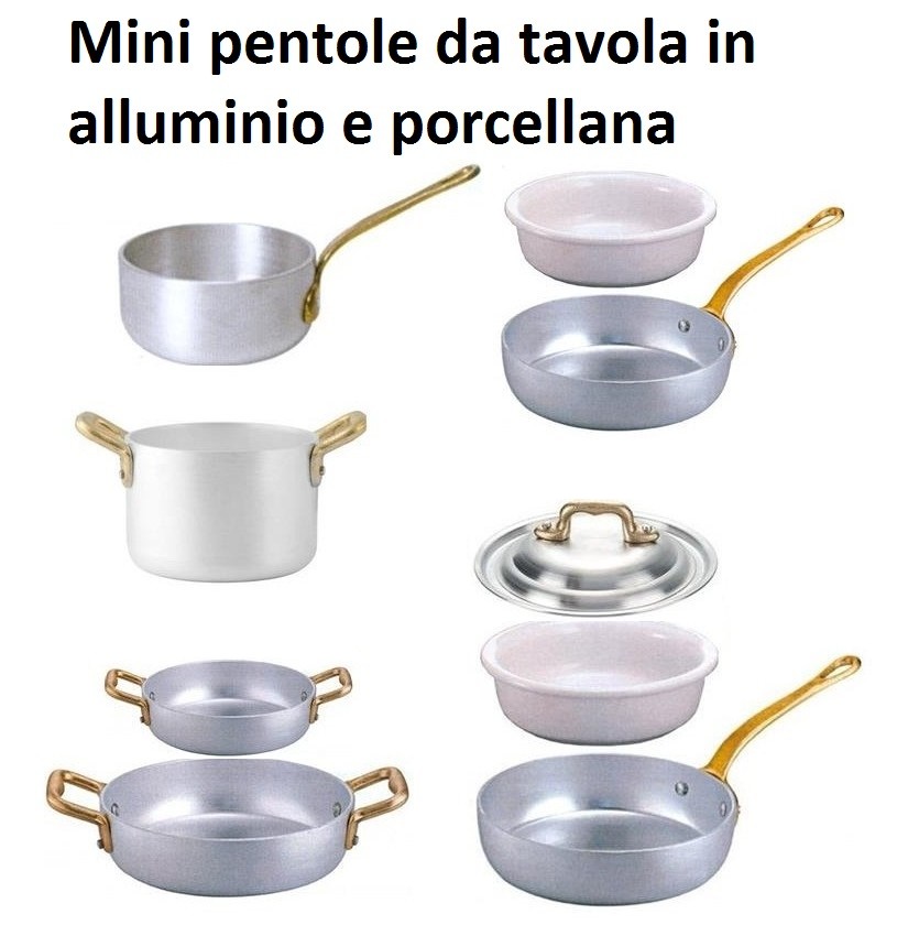 Padelle e Pentole in Alluminio professionali