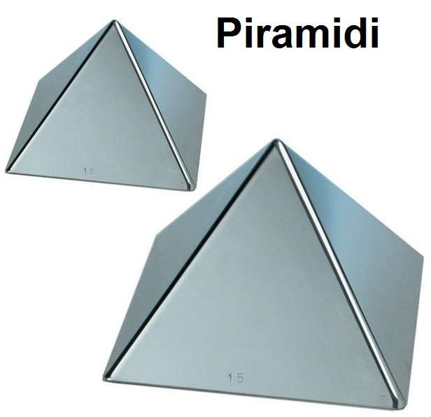 STAMPI PIRAMIDE INOX|Novalberghiera