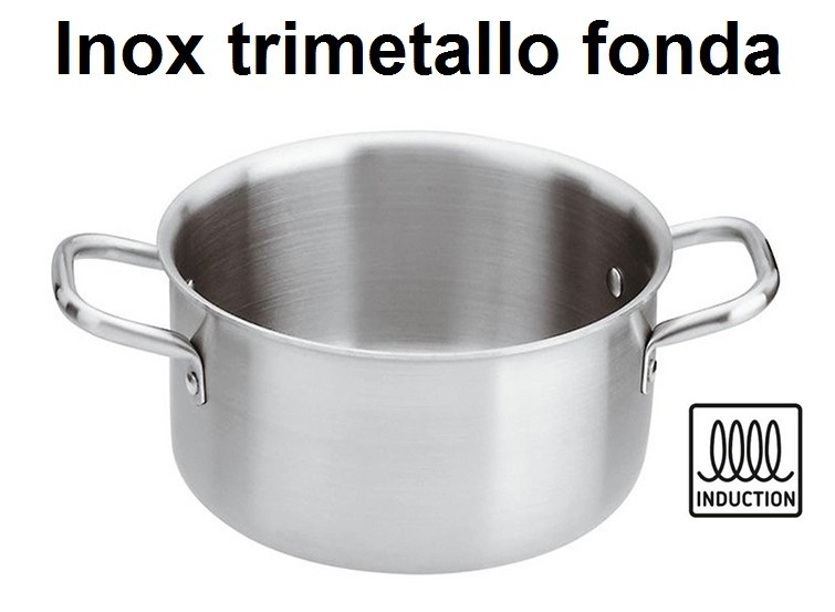 CASS.INOX/TRI cm24 ALTA|Novalberghiera
