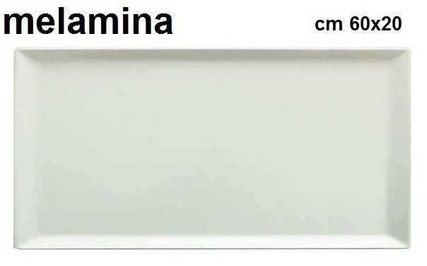 VASSOIO MELAMINA BI.cm 60x20|Novalberghiera