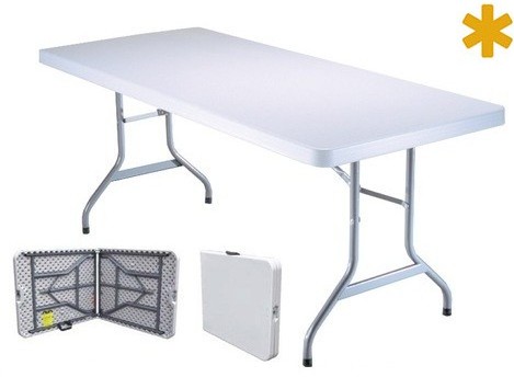 TAVOLO RETT.PIEG.182x74 resina(10)|Novalberghiera