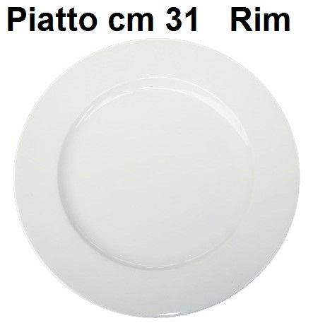 RIM SHAPE PIATTO PIANO cm 31|Novalberghiera