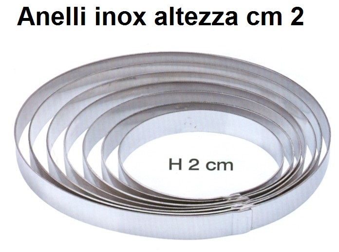 CERCHIO INOX h cm 2|Novalberghiera