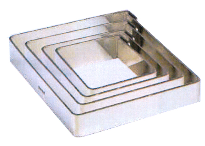 QUADRO INOX mm 180x180x20h|Novalberghiera
