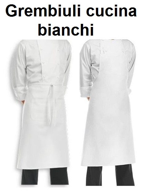 GREMBIULI CUCINA BIANCHI - 587999