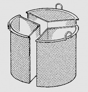 MBMKIT 3 CESTI 1/3 TONDO 100|Novalberghiera