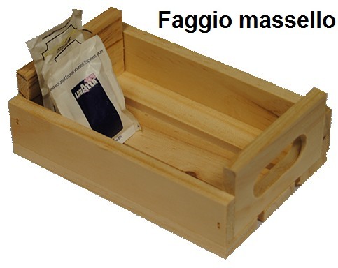 CASSETTA LEGNO CESTO (DUE VOLTE FRESCO) - Top Bevande