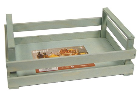 CASSETTA LEGNO AZZ. 30x20x10h|Novalberghiera