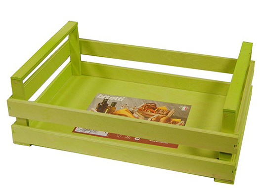 CASSETTA LEGNO VERDE 30x20x10h|Novalberghiera