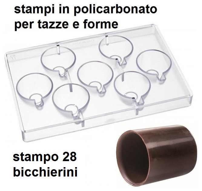 Stampi silicone e policarbonato