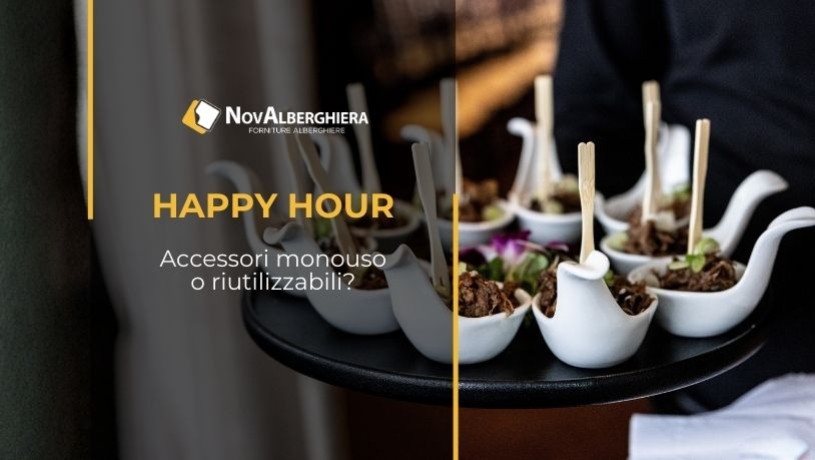 Happy Hour: Accessori Monouso o Riutilizzabili? Guida alla Scelta Giusta