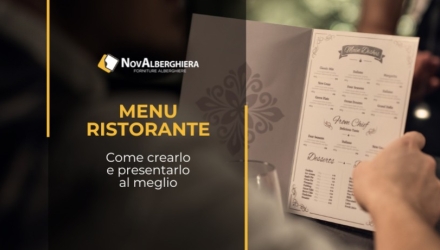 Menu ristorante: come crearlo al meglio step by step
